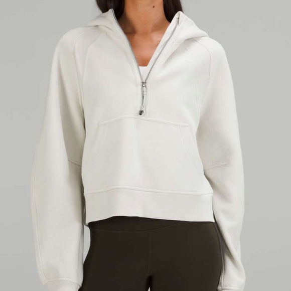 lululemon athletica Tops - Lululemon Scuba Oversized Half-Zip Hoodie M/L